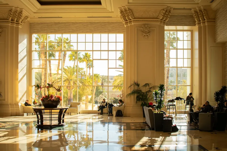 Luxury hospitality environment